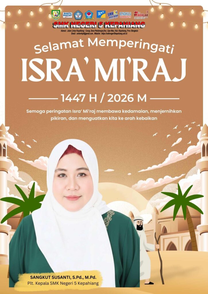 SMKN 5 Kepahiang Peringati Isra Mi’raj Nabi Muhammad SAW
